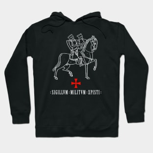 Knights Templar, Christ, Christian Hoodie